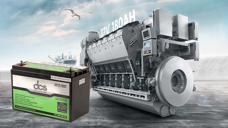 batería de ciclo grande y profundo